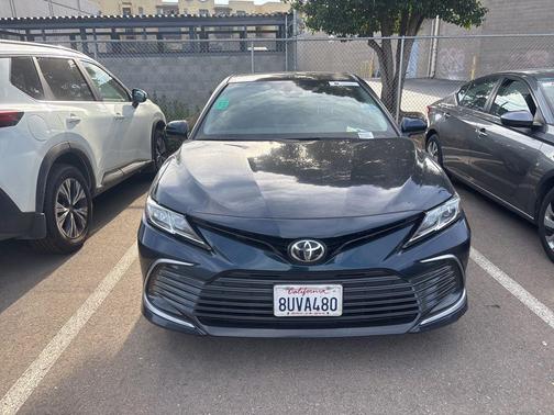 Galactic Aqua Mica 2021 Toyota Camry LE