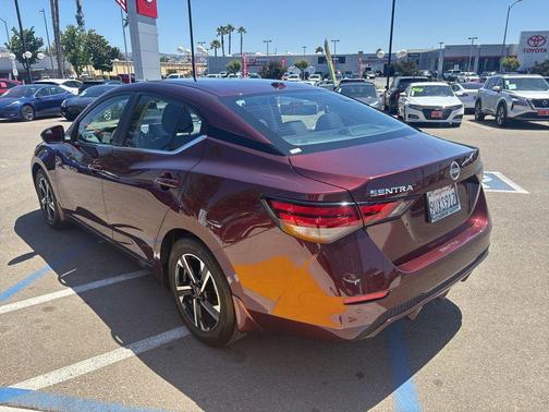 Rosewood Metallic 2025 Nissan Sentra SV