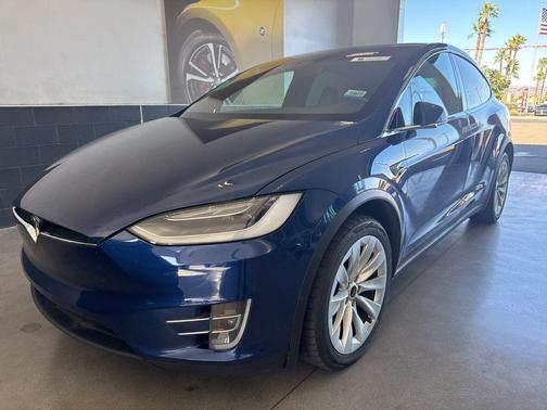 Deep Blue Metallic 2019 Tesla Model X Long Range