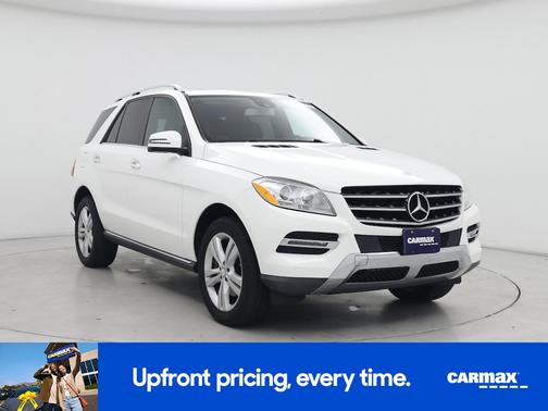 White 2015 Mercedes-Benz M-Class