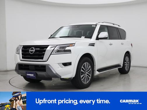White 2022 Nissan Armada SV