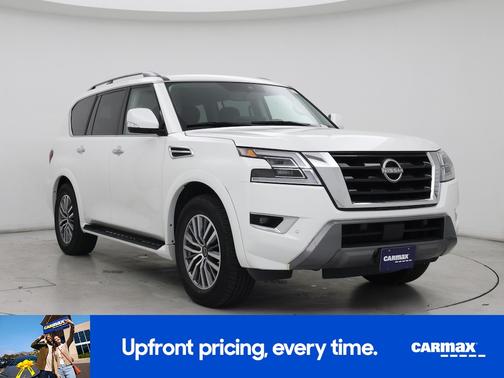White 2022 Nissan Armada SV