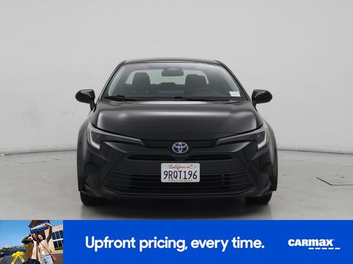 Black 2025 Toyota Corolla Hybrid LE