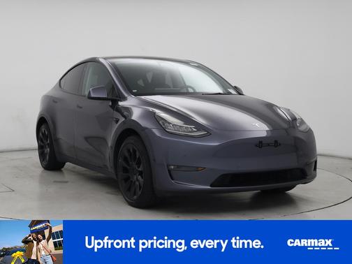 Gray 2022 Tesla Model Y Long Range