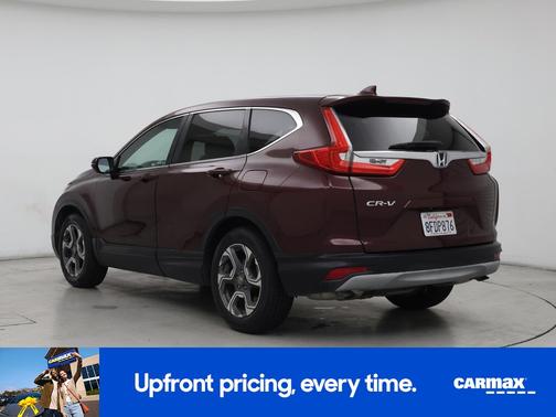 Burgundy 2018 Honda CR-V EX-L