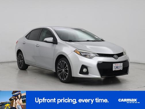 Silver 2014 Toyota Corolla S Plus