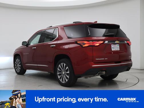 Red 2023 Chevrolet Traverse Premier
