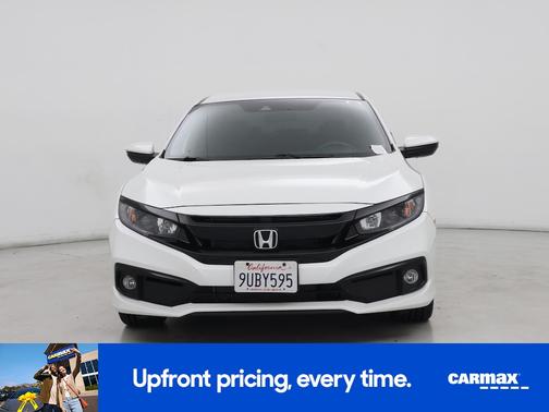 White 2020 Honda Civic Sport