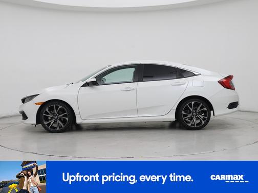 White 2020 Honda Civic Sport