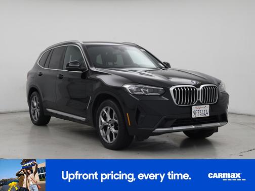 Black 2023 BMW X3 XDrive30i