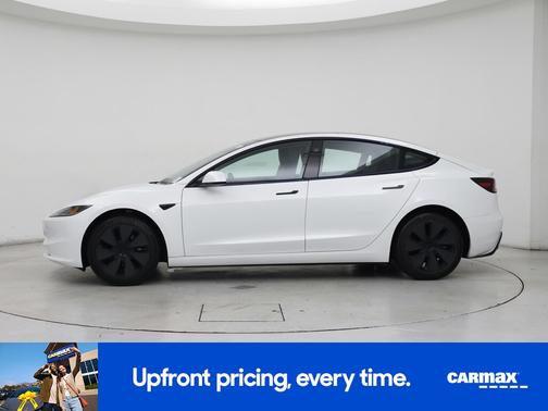 White 2025 Tesla Model 3 Long Range