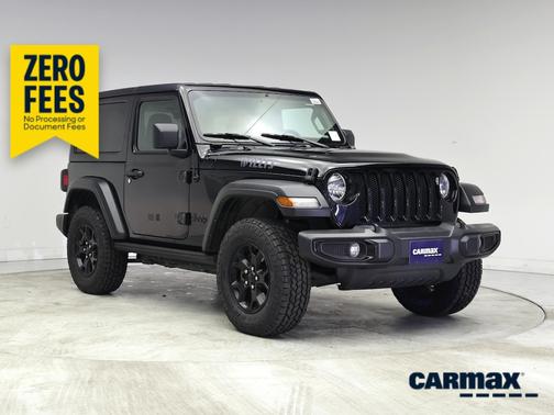 Black 2022 Jeep Wrangler Willy's