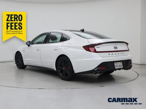 White 2022 Hyundai SONATA N Line