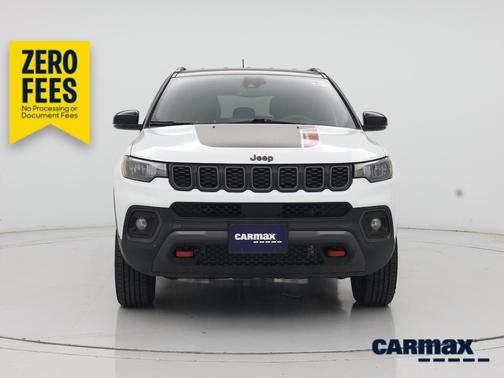 White 2025 Jeep Compass Trailhawk