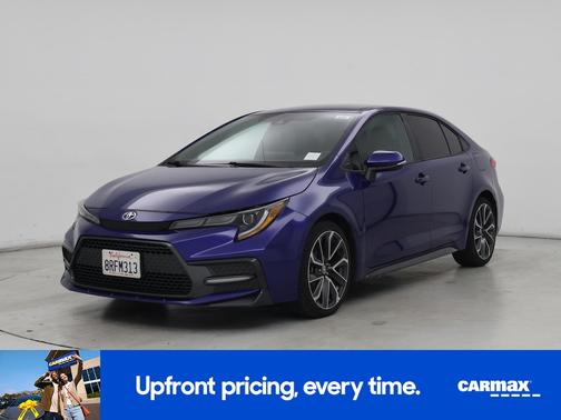 Blue 2020 Toyota Corolla SE