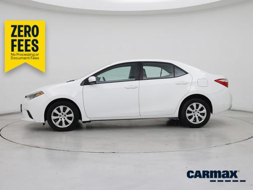 White 2014 Toyota Corolla LE