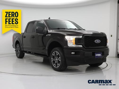 Red 2020 Ford F-150 XLT