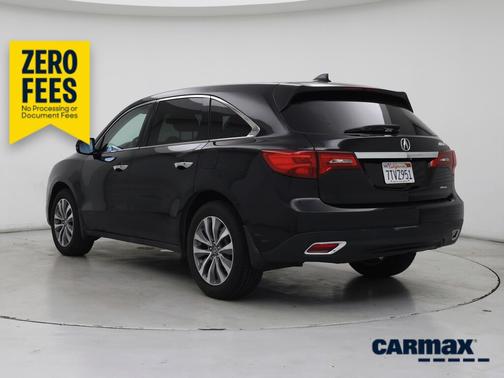 Black 2016 Acura MDX