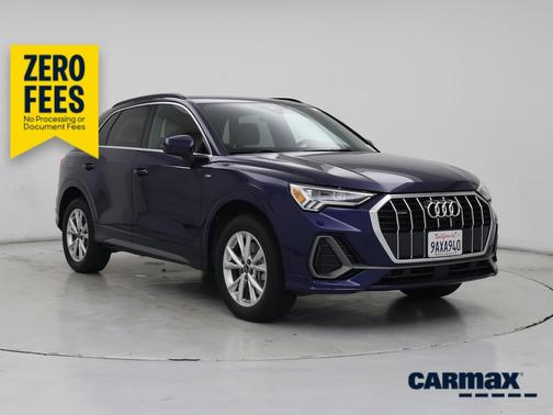 Blue 2022 Audi Q3 S-Line Premium Plus
