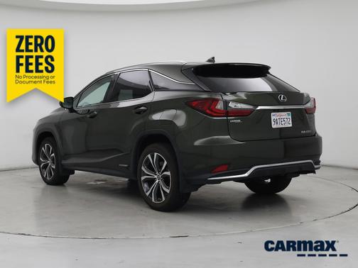 Green 2021 Lexus RX 450h