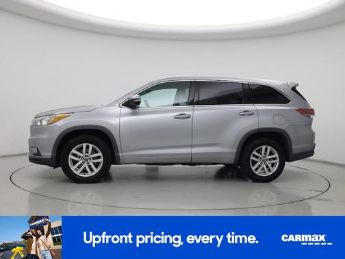 Silver 2016 Toyota Highlander LE