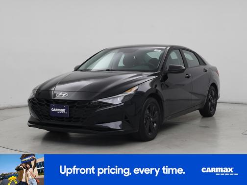 Black 2023 Hyundai ELANTRA HEV Blue