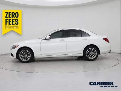 White 2017 Mercedes-Benz C-Class