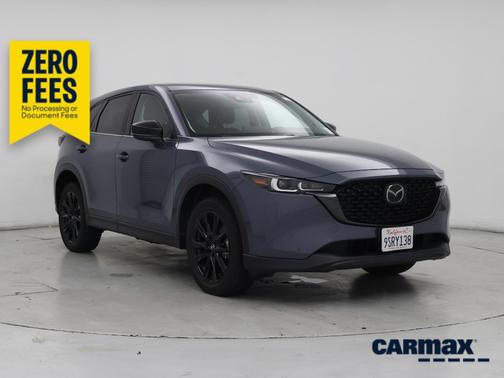 Blue 2023 Mazda CX-5 Carbon Edition