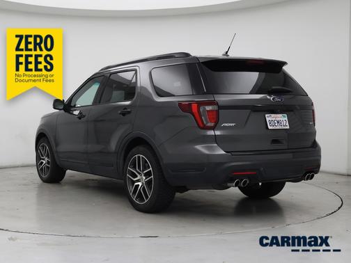 Gray 2018 Ford Explorer Sport