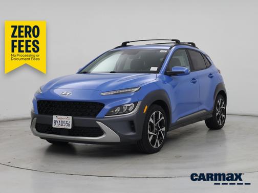 Blue 2022 Hyundai KONA Limited