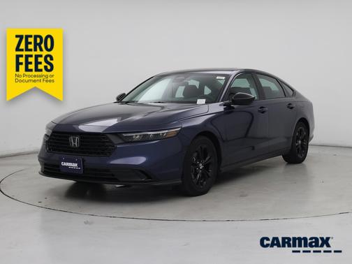 Blue 2025 Honda Accord SE
