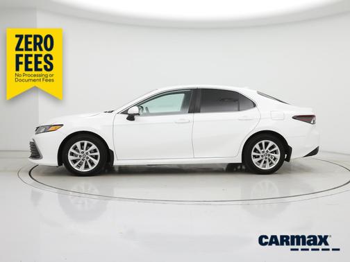 White 2023 Toyota Camry LE