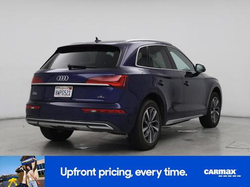 Blue 2021 Audi Q5 Premium