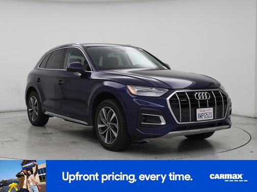 Blue 2021 Audi Q5 Premium