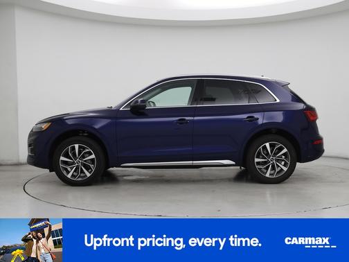 Blue 2021 Audi Q5 Premium