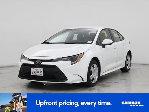 White 2023 Toyota Corolla LE