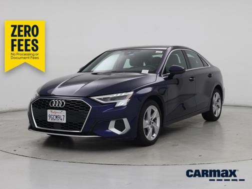 Blue 2023 Audi A3 Premium Plus