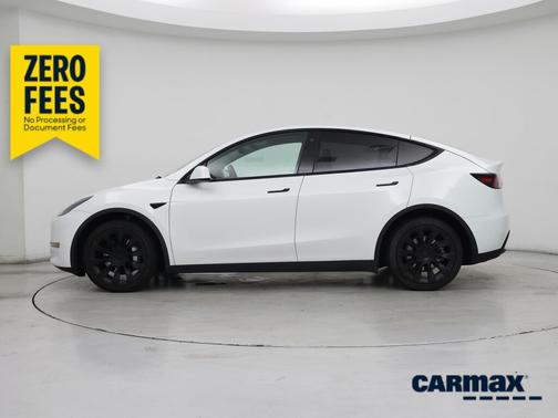White 2021 Tesla Model Y Long Range