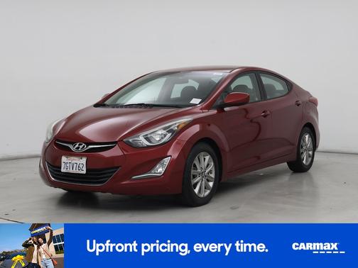Red 2014 Hyundai ELANTRA SE