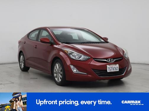 Red 2014 Hyundai ELANTRA SE