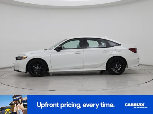White 2025 Honda Civic Sport