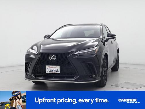 Black 2022 Lexus NX 450h+ F-Sport