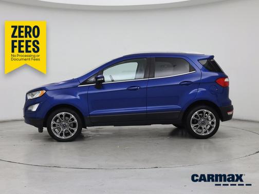Blue 2021 Ford EcoSport Titanium