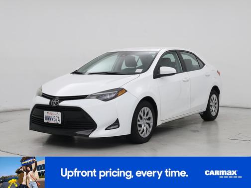 White 2019 Toyota Corolla LE