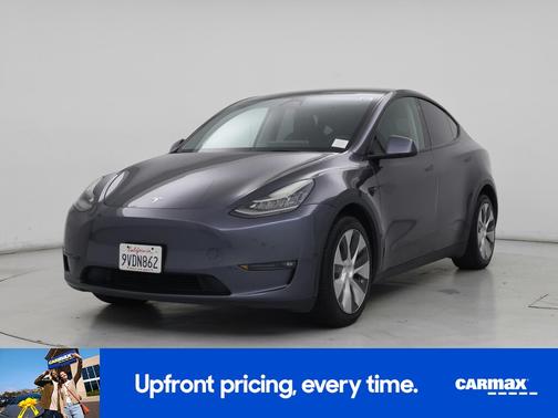 Gray 2022 Tesla Model Y Long Range