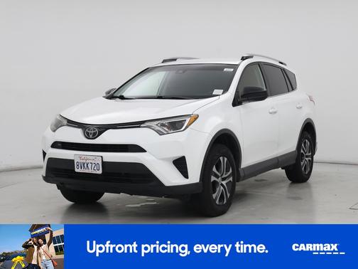 White 2018 Toyota RAV4 LE