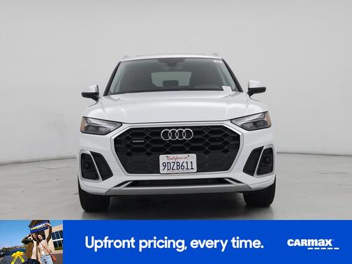 White 2023 Audi Q5 S-Line Premium