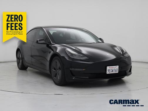 Black 2023 Tesla Model 3