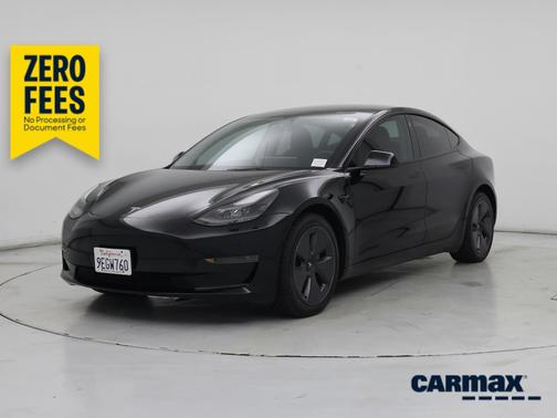 Black 2023 Tesla Model 3