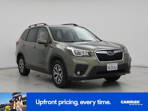 Green 2020 Subaru Forester Premium